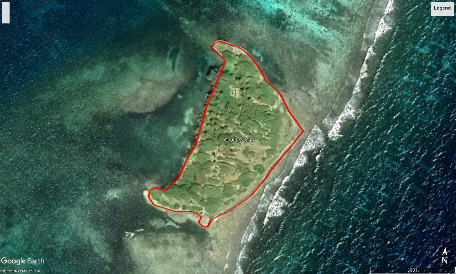 Private Island in the Caribbean